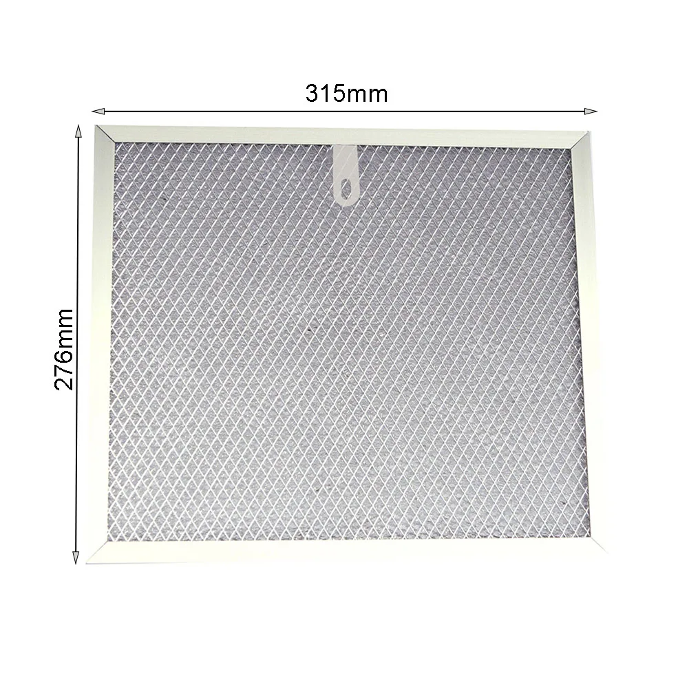 1pcs Cooker Hood Filters Metal Mesh Extractor Vent Filter Kitchen Hood Oil Filter Muti Size Choose Range Hood Grease Anti Oil