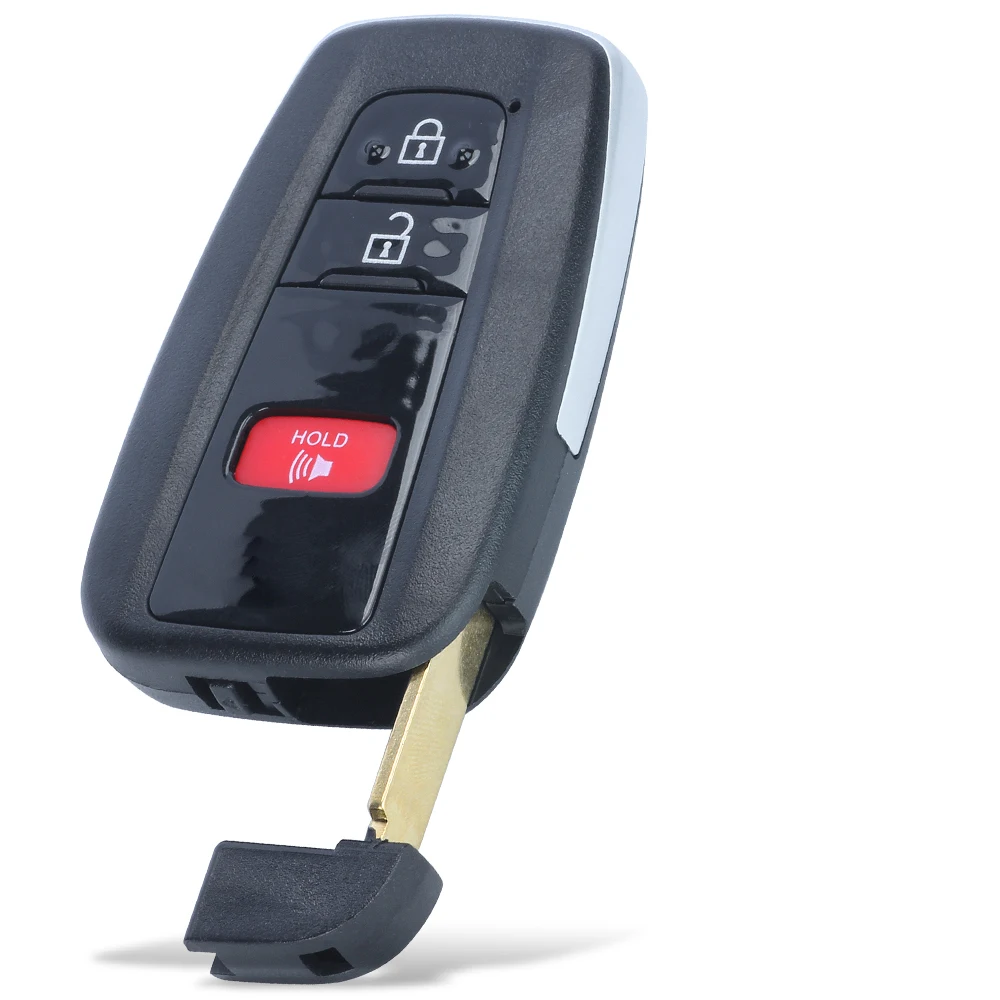 KEYECU 231451-0351 mando a distancia inteligente Fob 314,3 MHz para Toyota RAV4 Camry Highlander Prius Avalon 2018 2019 2020 2021 HYQ14FBC
