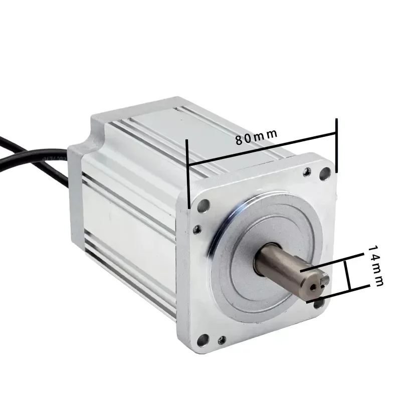 80BL low voltage DC brushless motor set driver high speed, high power and high torque 24V48V