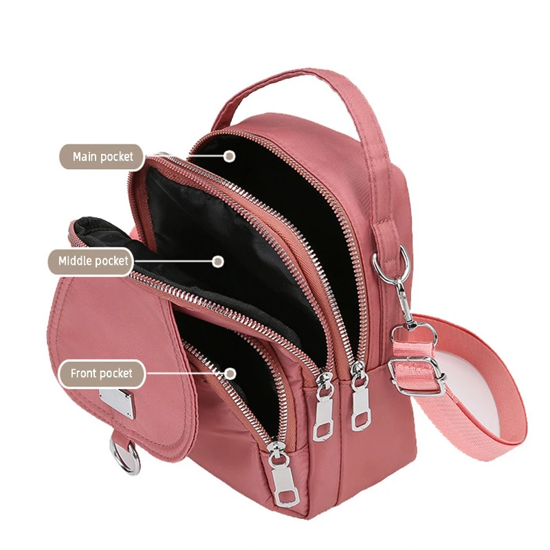 1PC Totenkopf-Druck, kleine Damen-Umhängetasche, modische High-End-Schulterhandtasche, großer Platz für stilvolle Aufbewahrungstasche – Detail 6