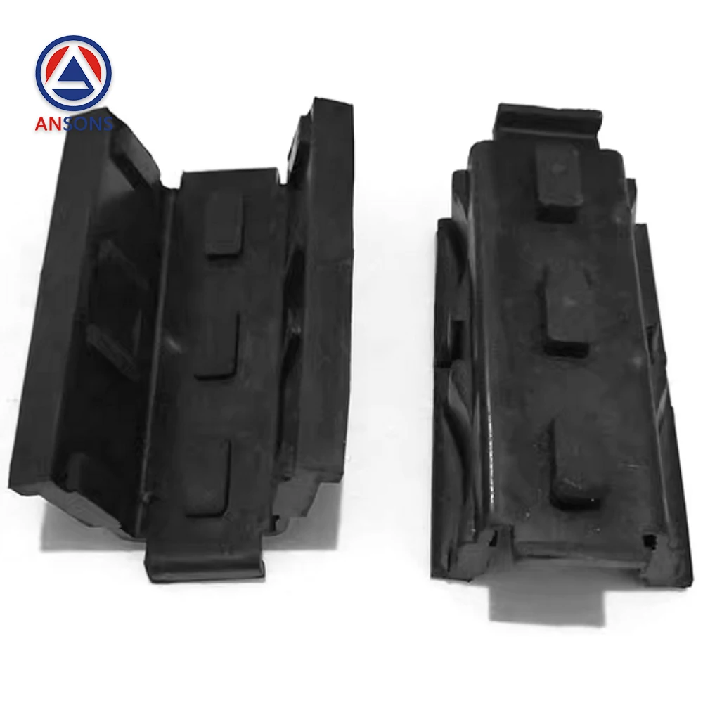 120 112 mm KONE Elevator Guide Shoe Busher Rubber Pad Ansons Elevator Spare Parts