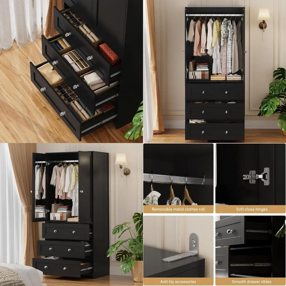 Armoire Wardrobe Cl…