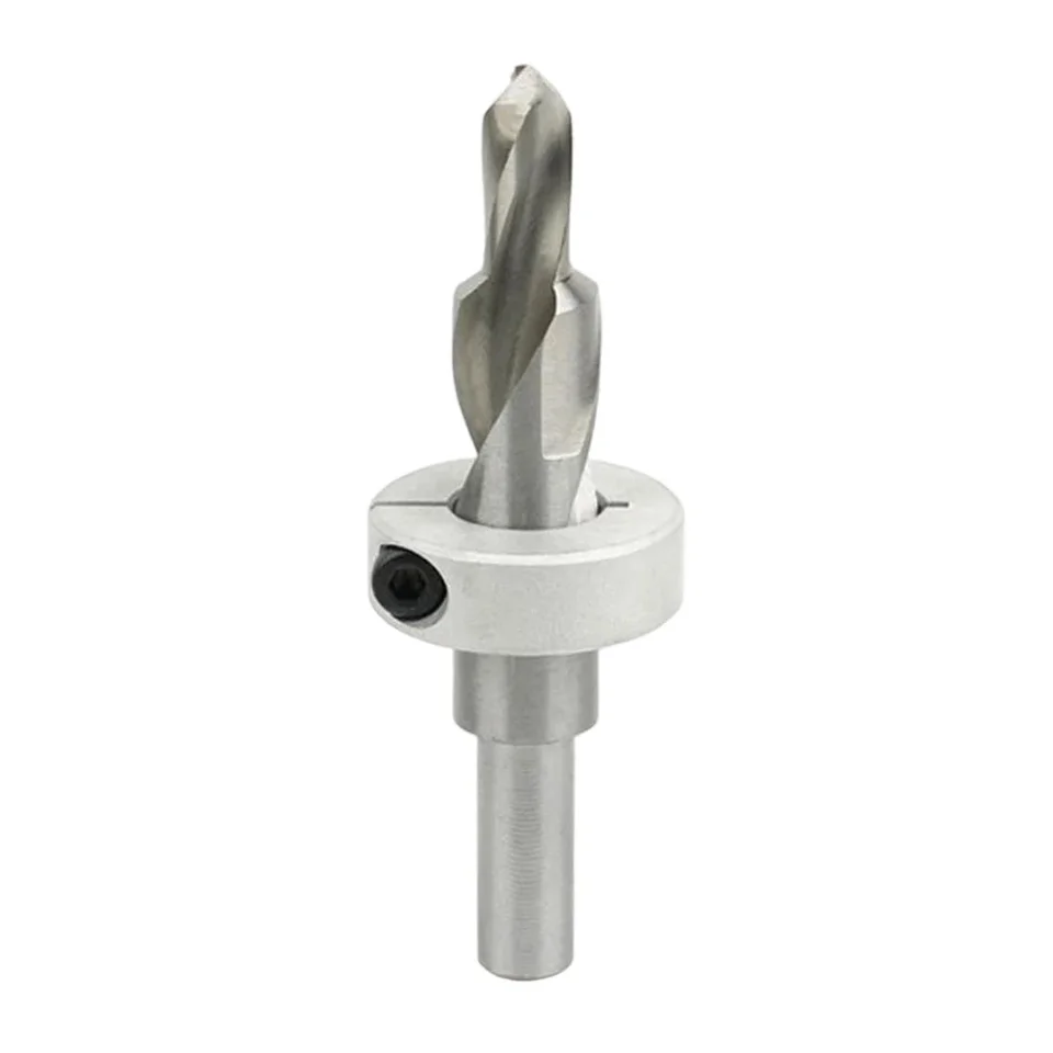 Aluminum Pro File Drill Guide Kit, Handheld Drilling Guide Drilling Jig Met M6 Verzonken Boor Single Access Hole Drill Jig Hole Punch