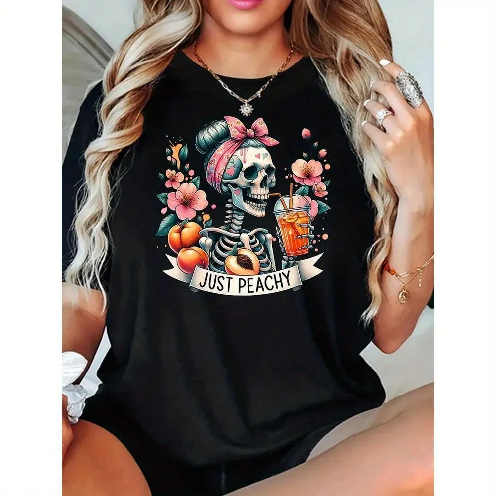 رقبة دائرية وأكمام قصيرة، مناسبة للرياضات الخارجية، ملابس مريحة، ملابس غير رسمية 0XL-4XL