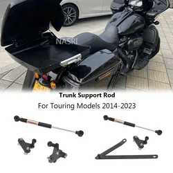 Motorcycle King Chopped Pack Trunk Rear Hydraulic Support Rod For Harley Touring CVO Road Glide Road King Street Glide 2014-2023