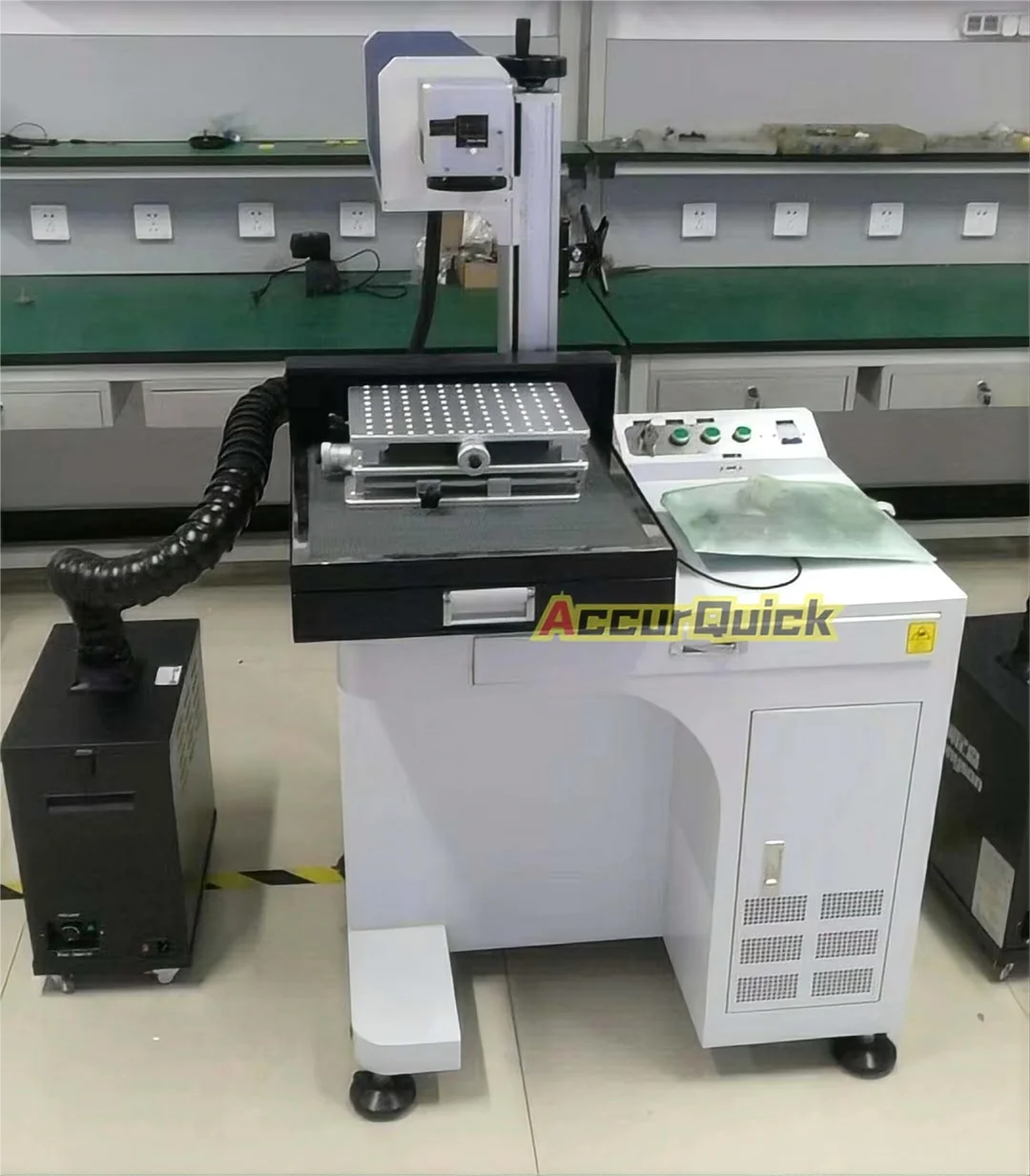 Machine de marquage laser CO2, 60W, gravure laser sur verre, jeans, bureau, conception la plus récente