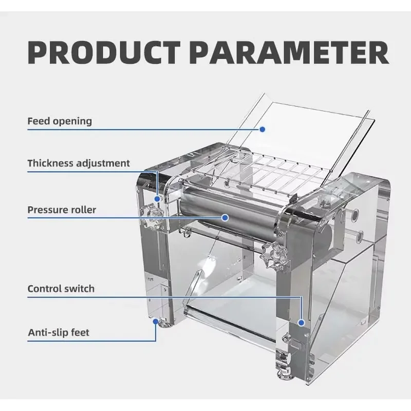 Fully Automatic Electric Pizza Dough Sheeter Industrial High Quality Dough Sheeter