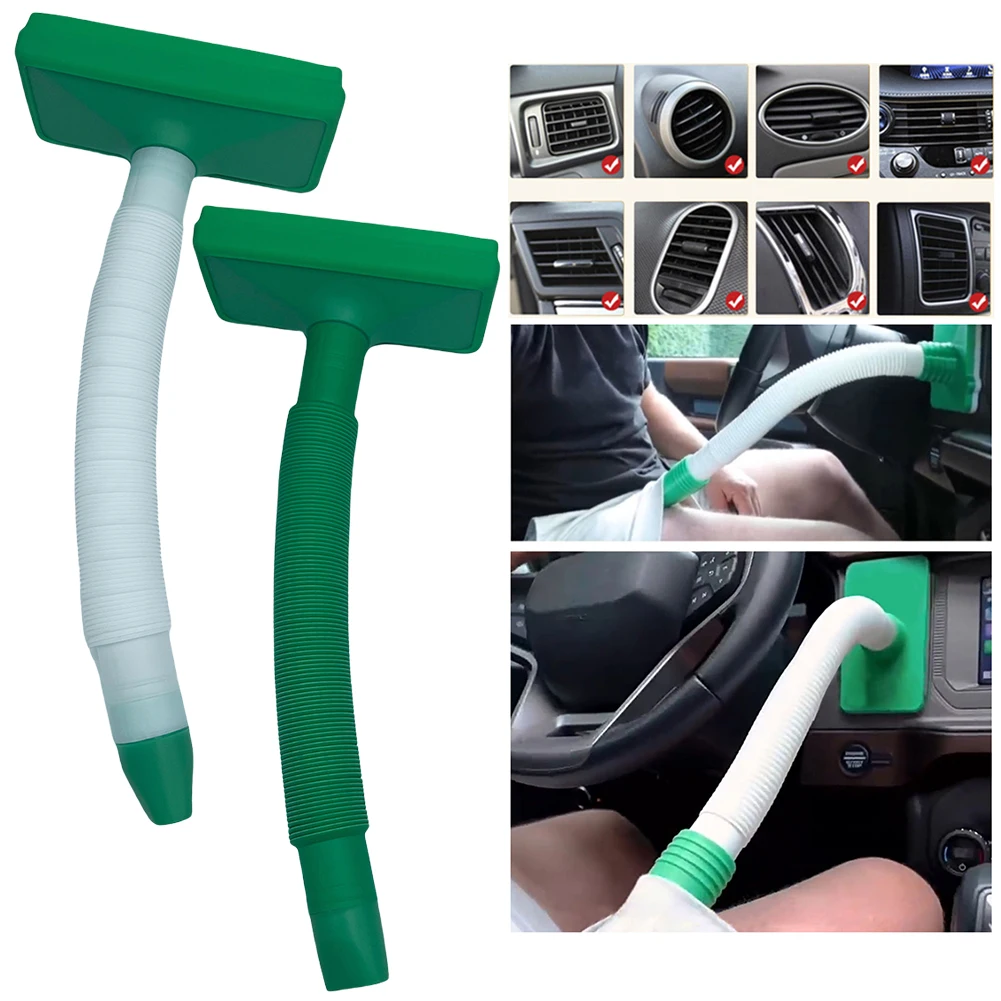 Tube d'extension AC Portable avec Clip, tuyau d'extension de ventilation, résistant à l'usure, dirige le véhicule, Tube frais pour hommes et petits amis