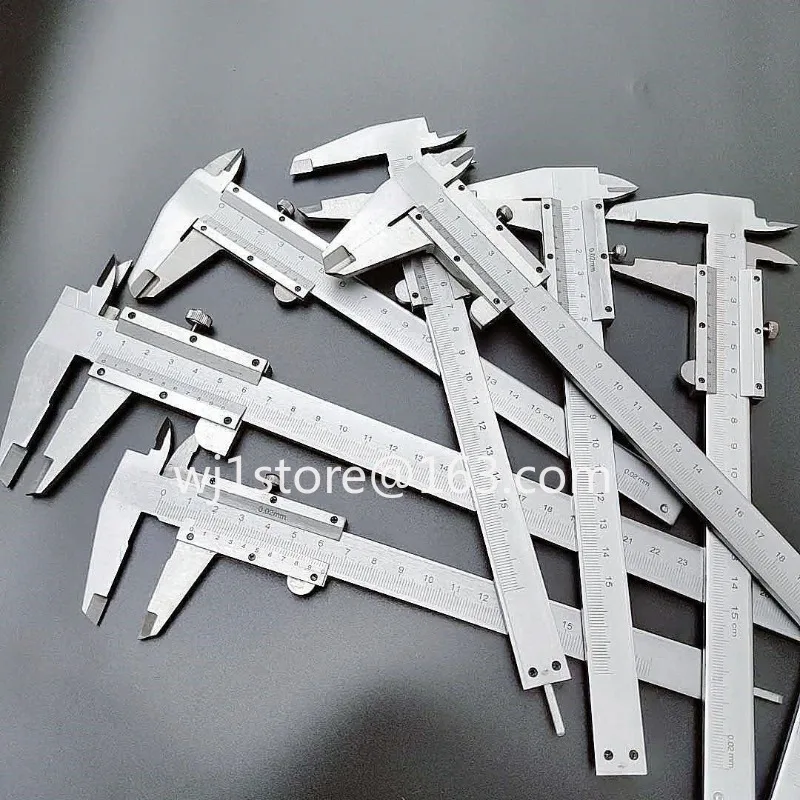 Industrial grade stainless steel vernier caliper high-precision integrated vernier caliper measuring tool 150 300mm