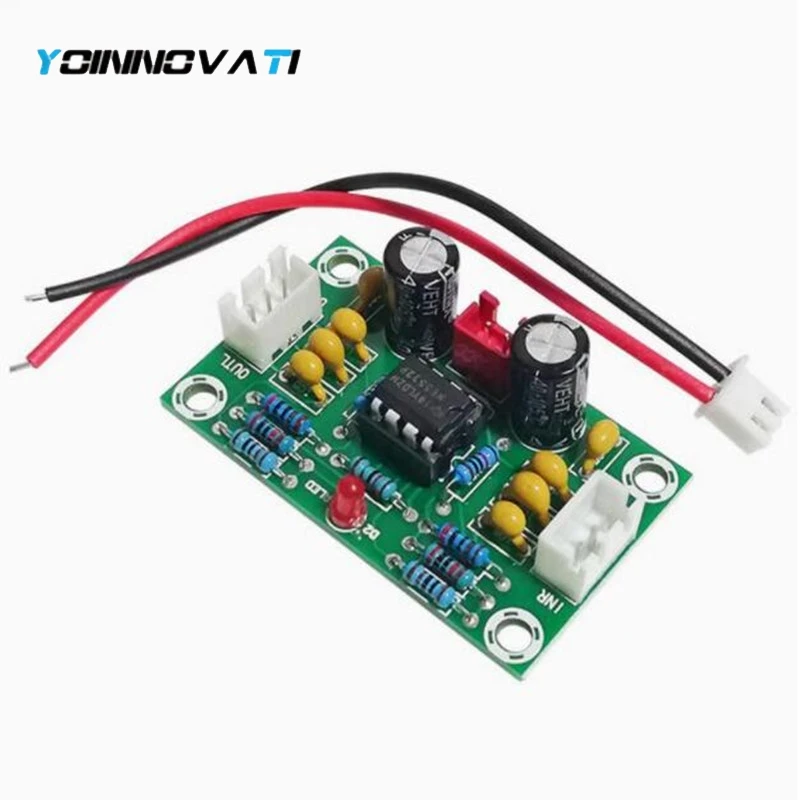 XH-A902 Audio Operational Preamplifier Board Module NE5532 Amplifier Front Panel Digital Tone Board Wide Voltage