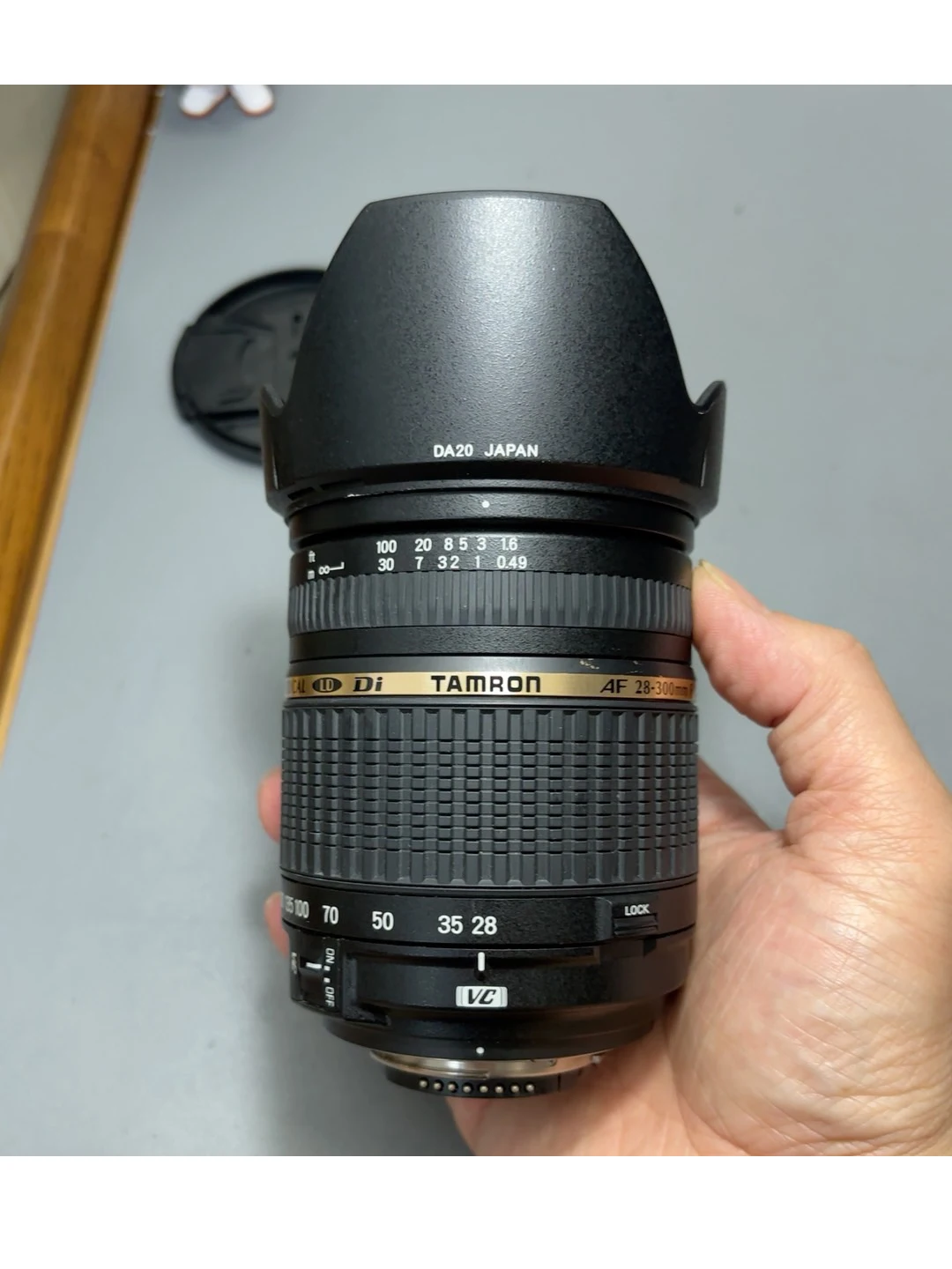 Tamron AF 28-300mm F/3.5-6.3 XR Di VC Macro Zoom Lens with Built in Motor for Nikon Canon (A20)