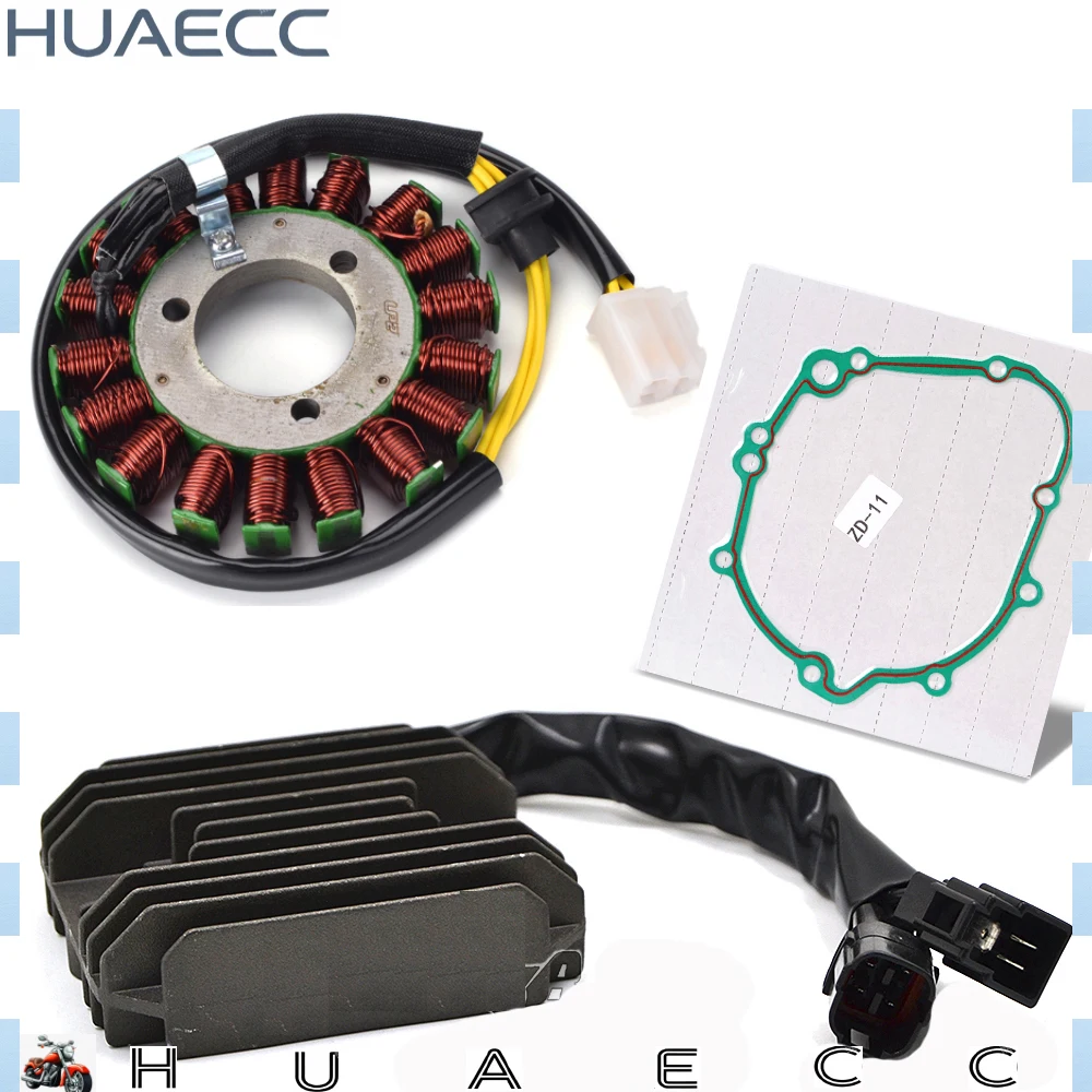 For Suzuki GSX-R600 GSX-R750 GSX R600 R750 GSXR 600 750 2006-2007 Stator Coil + Gasket + Regulator Rectifier