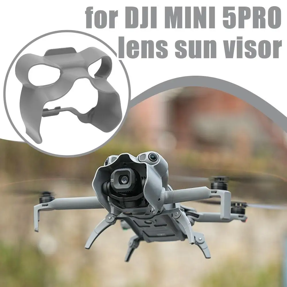 Sunnylife غطاء للعدسات ل DJI Mini 5 Pro الطائرة بدون طيار Gimbal عدسة ظلة غطاء المضادة للخدش المضادة للوهج حامي غطاء الملحقات