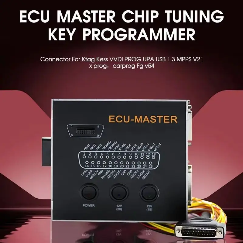 

Newest ECU Repair Software ECU Master Chip Tuning Key Programmer Immo Off Repair EEprom Car Repair Tool