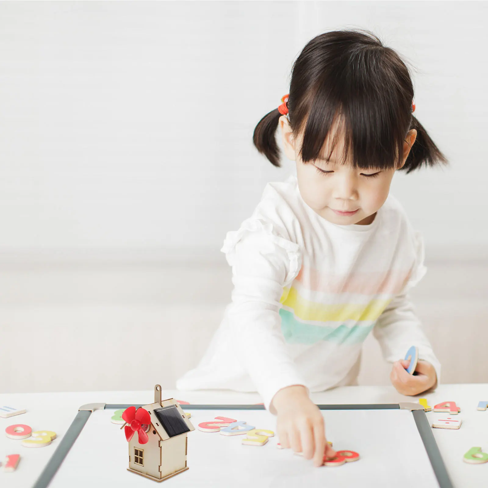 Kit de brinquedos de energia solar para crianças, brinquedos solares diy, conjunto de construção educacional, projetos de experimento científico, presente de aniversário para crianças