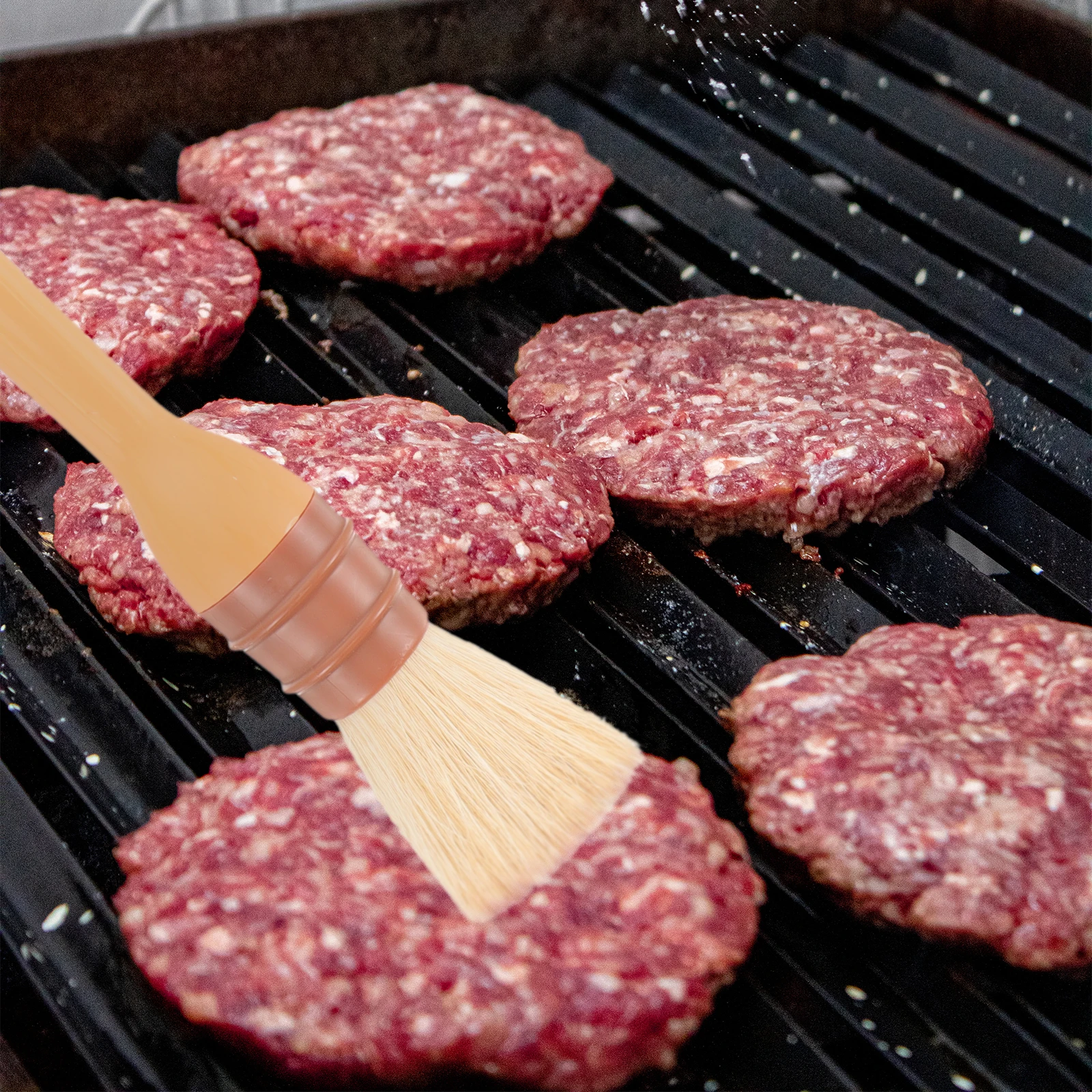 

BBQ Oil Brush Barbecue Sauce Fleece Basting Pastry Brushes Wool Kitchen for Cooking Butter Child Grill