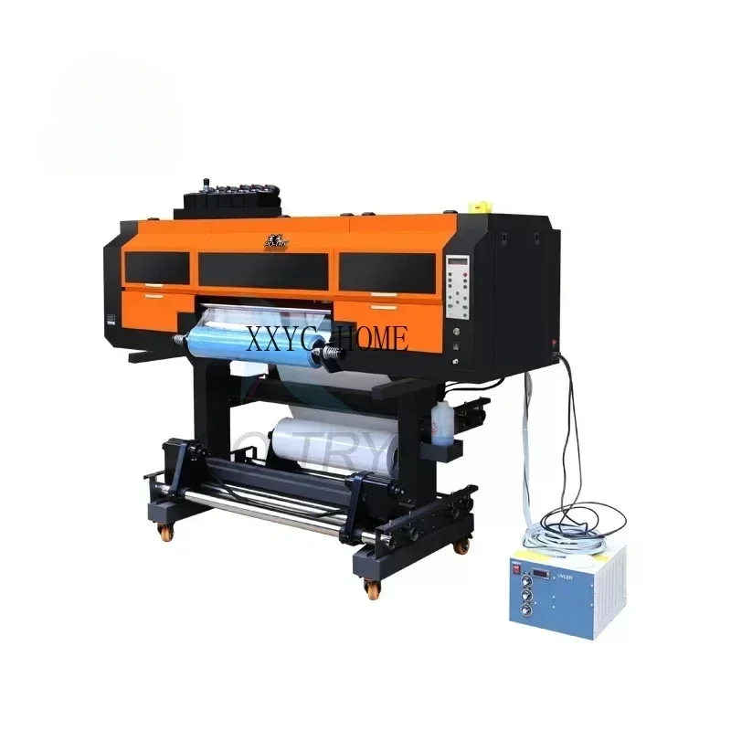 POTRY 60CM 24 Inch i3200 3 Printhead 2 in 1 All in One Printing and Crystal Sticker UV DTF Printer With Laminator