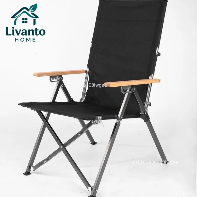 

Outdoor camping fur seal portable picnic adjustable reclining lunch leisure barbecue fishing folding chair