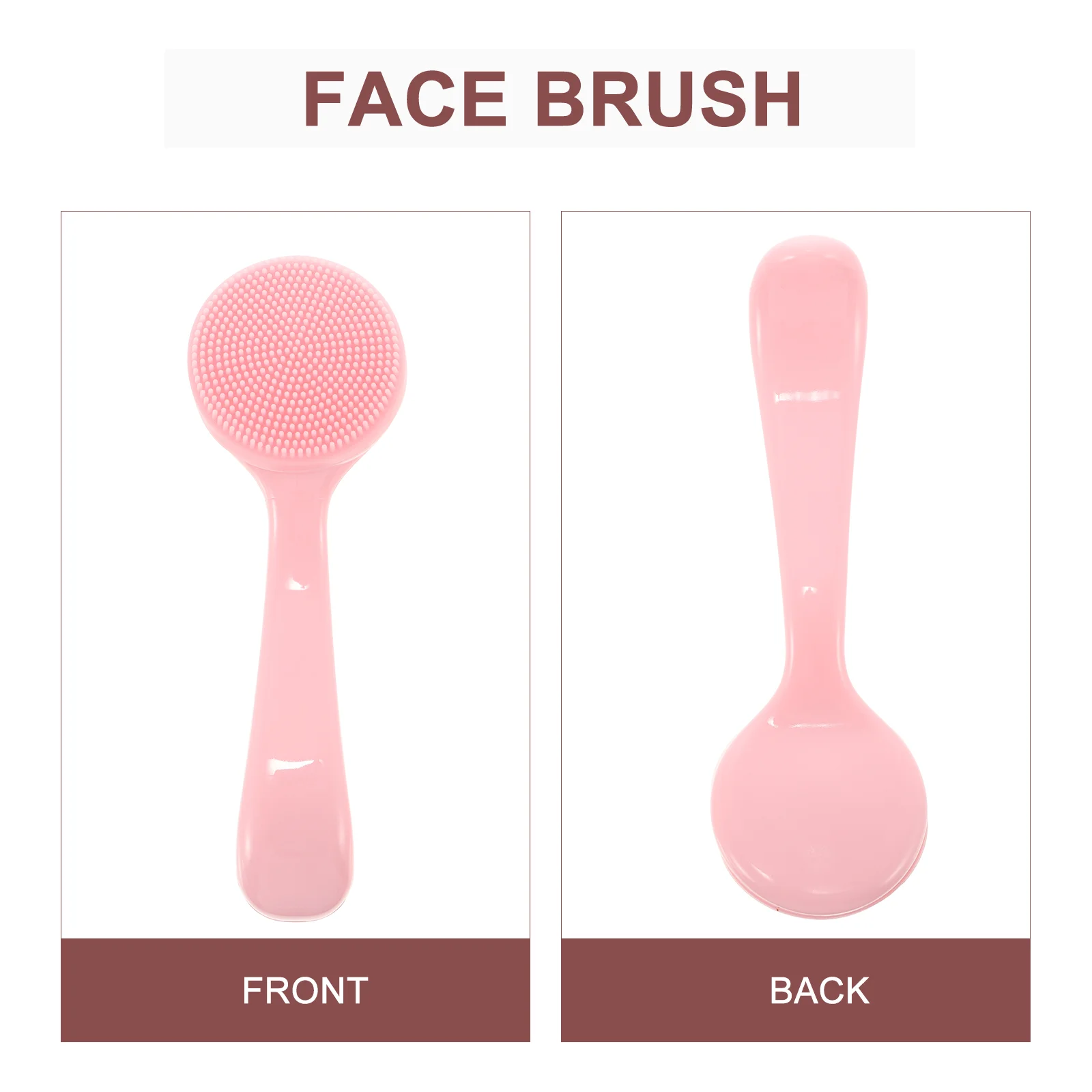 Face Brush Silicone Cleaning Handheld Deep Women Durable Facial Cleansing Skin Care Tools