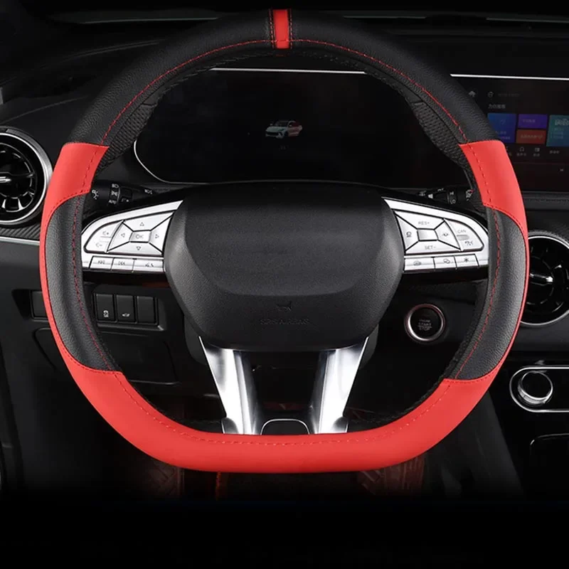 1pc for DMF Forthing T5 EVO 2021-2024 М4 U-tour Yacht Steering Wheel Cover Antiskid Decoration T5evo Friday