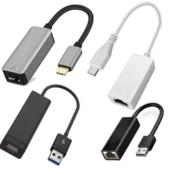 USB C Ethernet Adapter 1000/100Mbps USB USB C network adapter Gigabite 100M fast ethernet adapter for Apple Mac OS.win 11/10