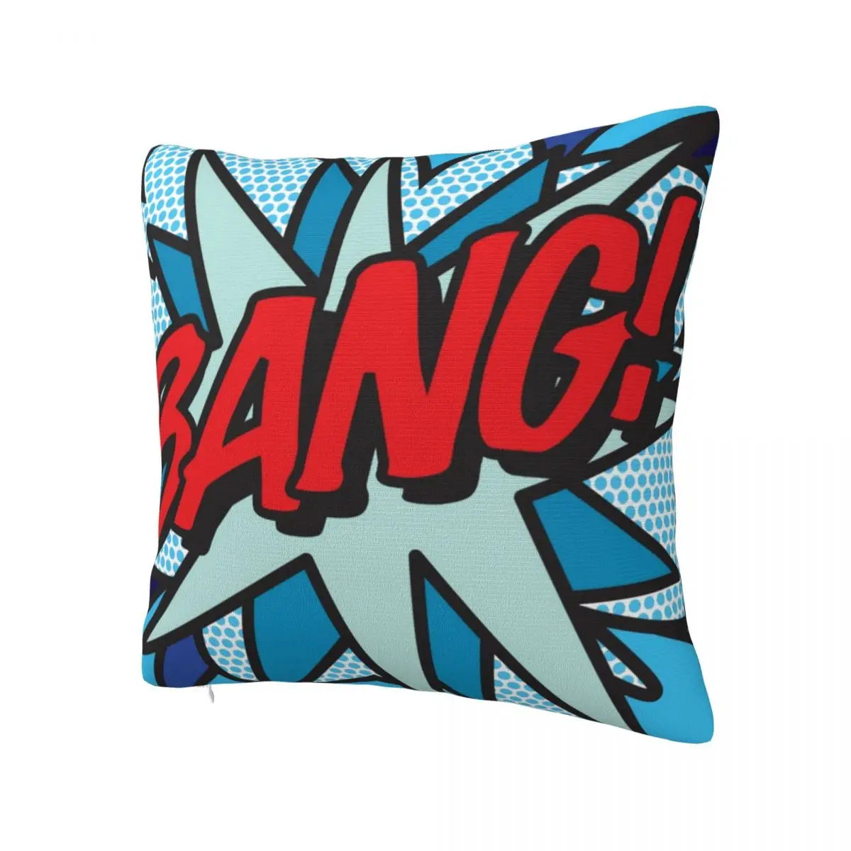 Retro Comic Book Pop Art BANG KA-POW Pillowcase Printing Cushion Cover Decor Pillow Case Cover Home Drop Shipping 40X40cm