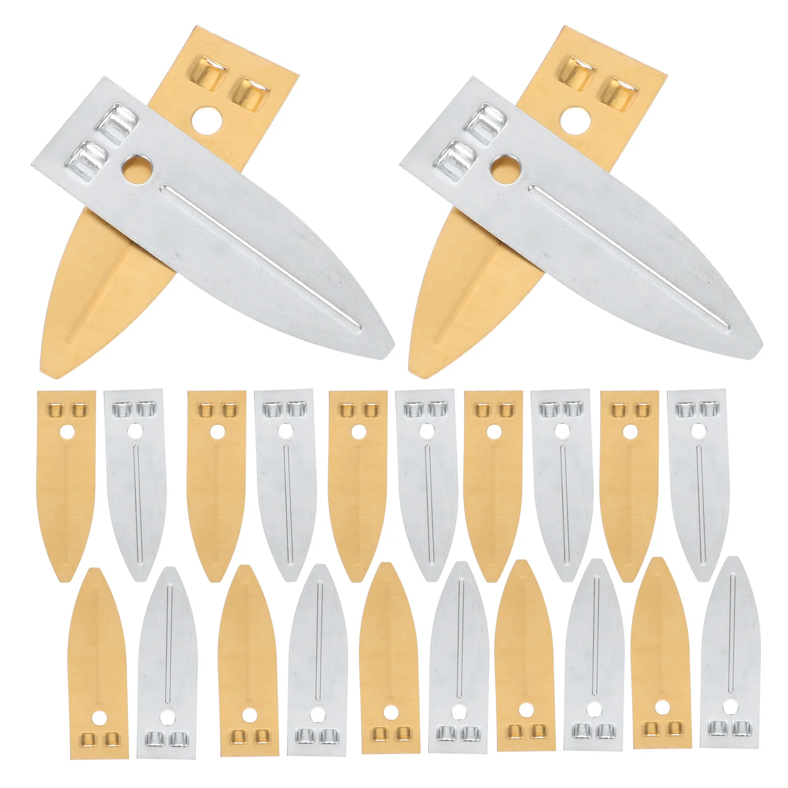 12 زوجًا من صفائح القطب الكهربائي من النحاس والزنك، عروض فواكه محمولة ذاتية الصنع للاستخدام في الفصل الدراسي #5