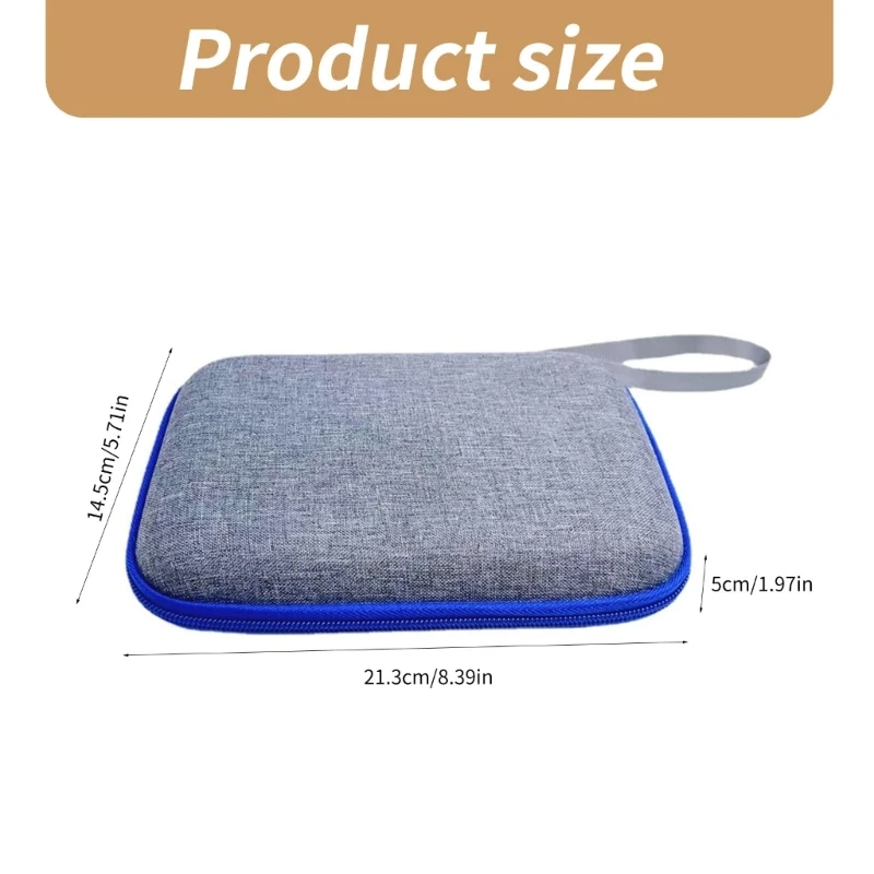 Hartschalen-Tragetasche für GiiKER Super Slide Brains Game, schützender Aufbewahrungshalter für Brains Teaser Puzzles Game 448F