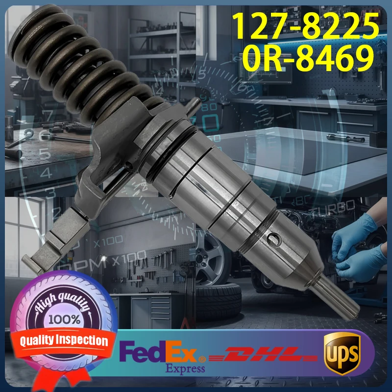 

1pcs 127-8225 0R-8469 High Quality Diesel Fuel Injector 1278225 0R8469 for Caterpillar CAT 3116 Diesel Engine