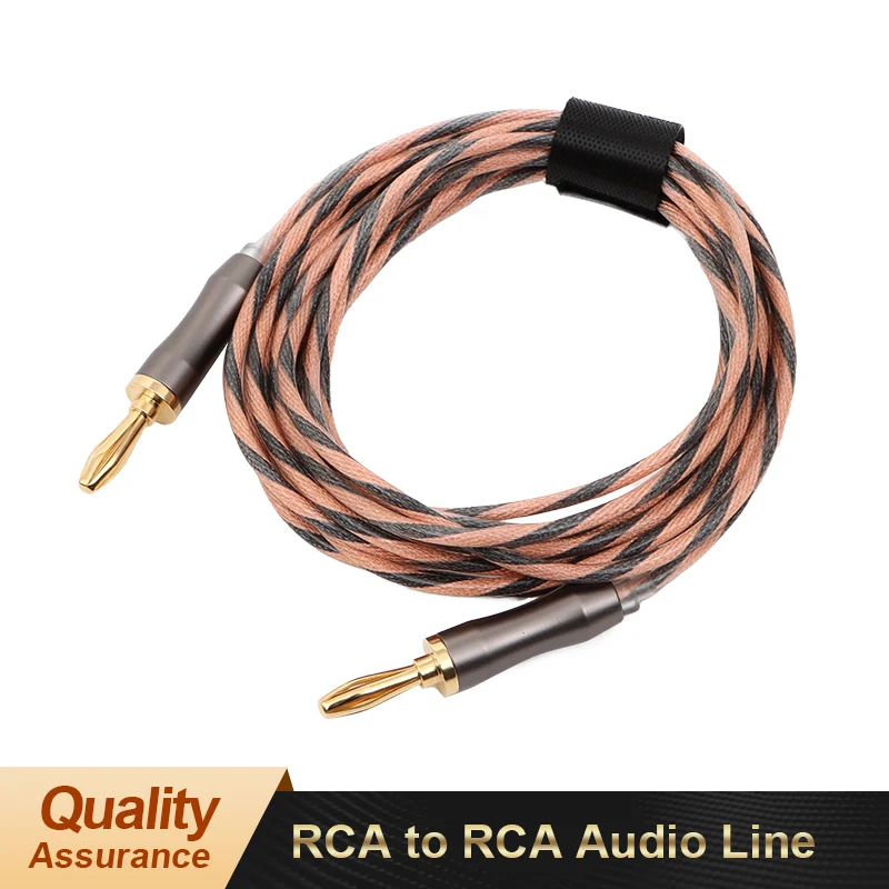 

0.5m/1m/2m/3m/4m/5m Male to Male Aux Cable RCA to RCA Audio Line for Speaker DVD Player Computer TV Box MP3 Projectr