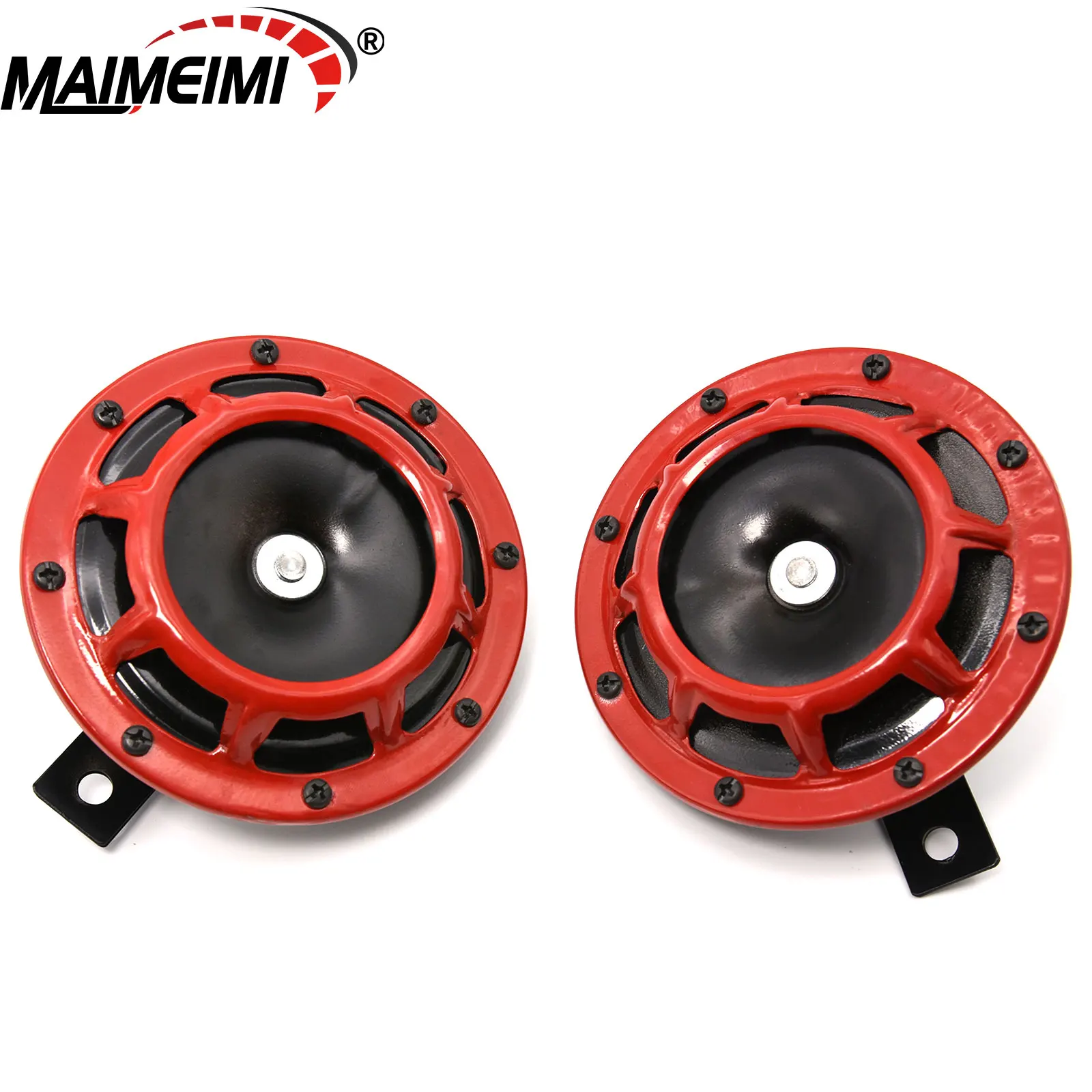 

Super Loud Universal Car Horn Electricity Horn 1Pair 12V 115DB Grille Horn For Universal Motorcycle Vehicle