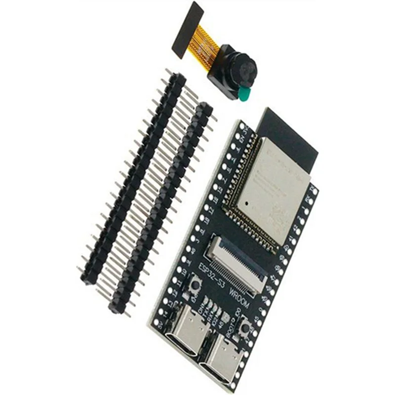 GROCE-ESP32-S3 WROOM N16R8 CAM Модуль макетной платы Wi-Fi Bluetooth Встроенный модуль камеры ESP32-S3-WROOM-1 N16R8 с