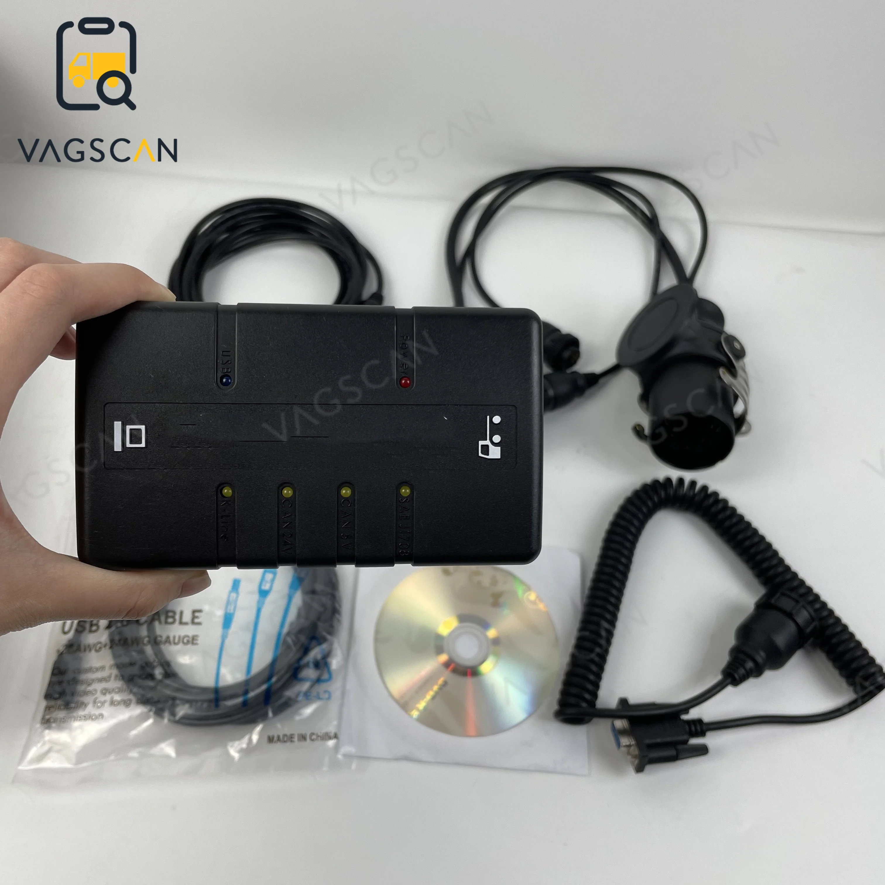 The Newest For WABCO Diagnostic KIT(WDI) Heavy Duty Scanner Trailer and Truck Diagnostic System Interface  2023 Top Quality