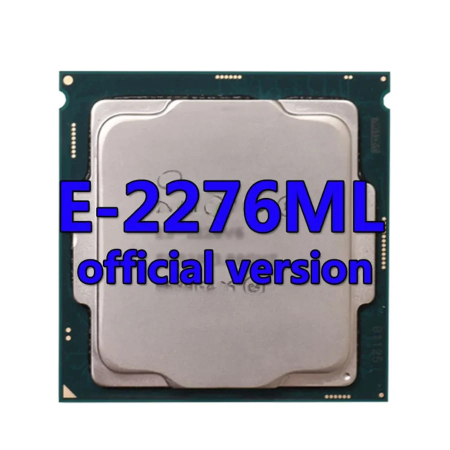 Xeon CPU E-2276ML official version CPU 12MB 2.0GHZ 6Core/12Thread 25W Processor FOR Motherboard