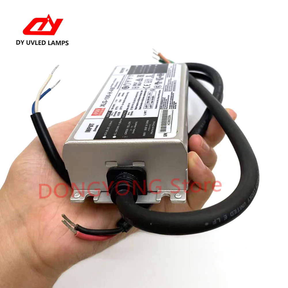XLG-100-H-AB LED Driver 27-56V 1.75-2.8A Metal Case Box Power Adapter Supply UV Light Power 100W Constant power Mode LED Driver