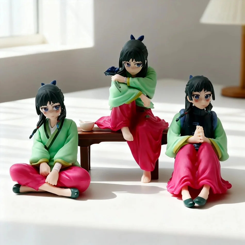 Em estoque estatuetas de gato estilo antigo |   Os Diários de Boticário Anime Merch |   Ornamento de mesa, leque colecionável e presente superior