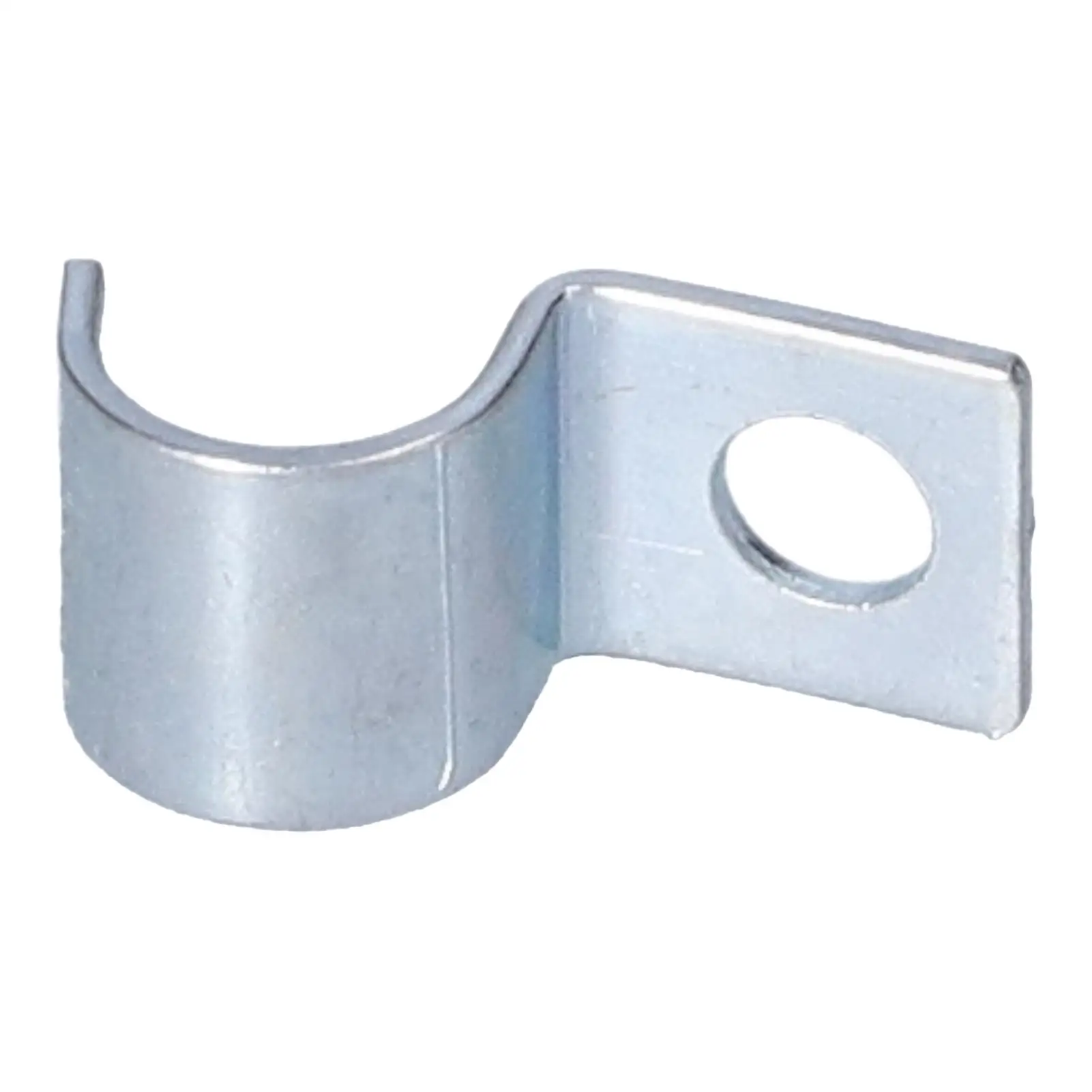 20PCS Zinc Plated Stainless Steel  Clamp for Rubber Rings - Single Hole  Clip for Steel Pipes 6/8/10/12/14/16mm