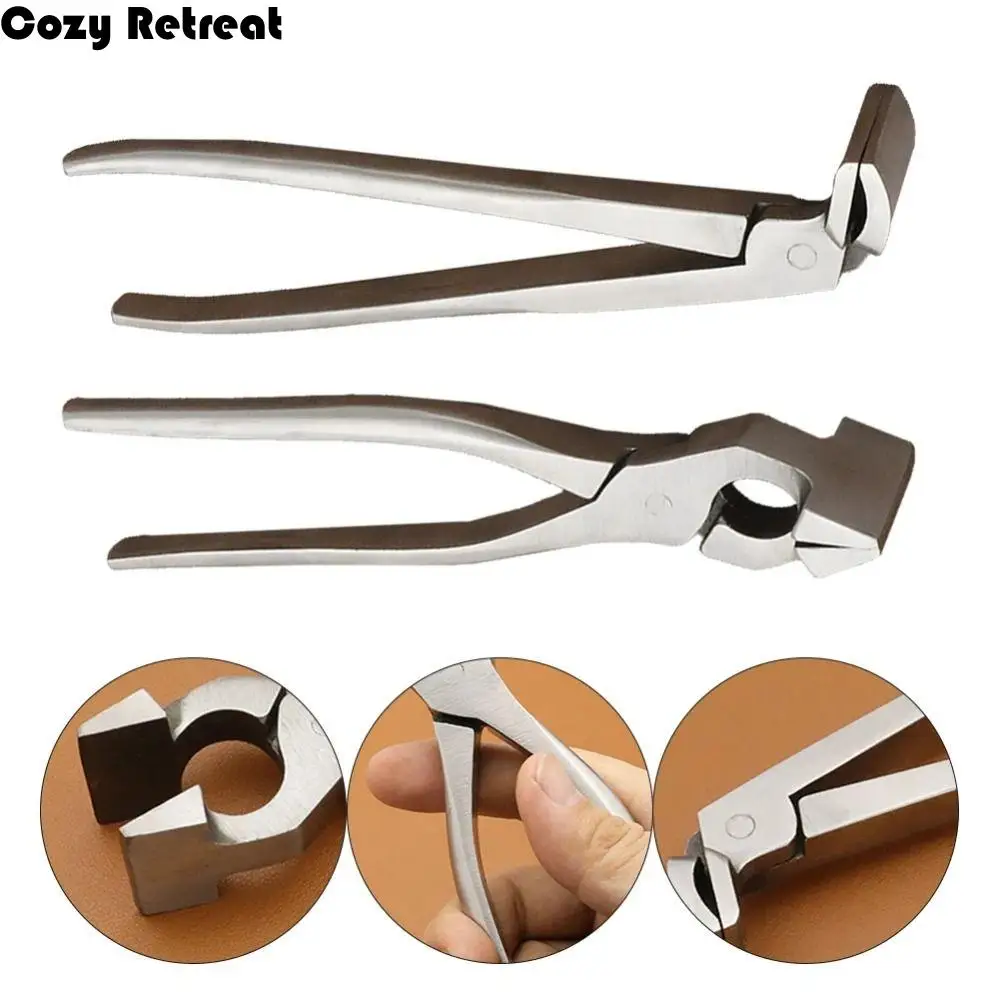 

Кожаные плоскогубцы с длинной ручкой, регулируемые плоскогубцы высокой твердости, противоскользящие, из нержавеющей стали