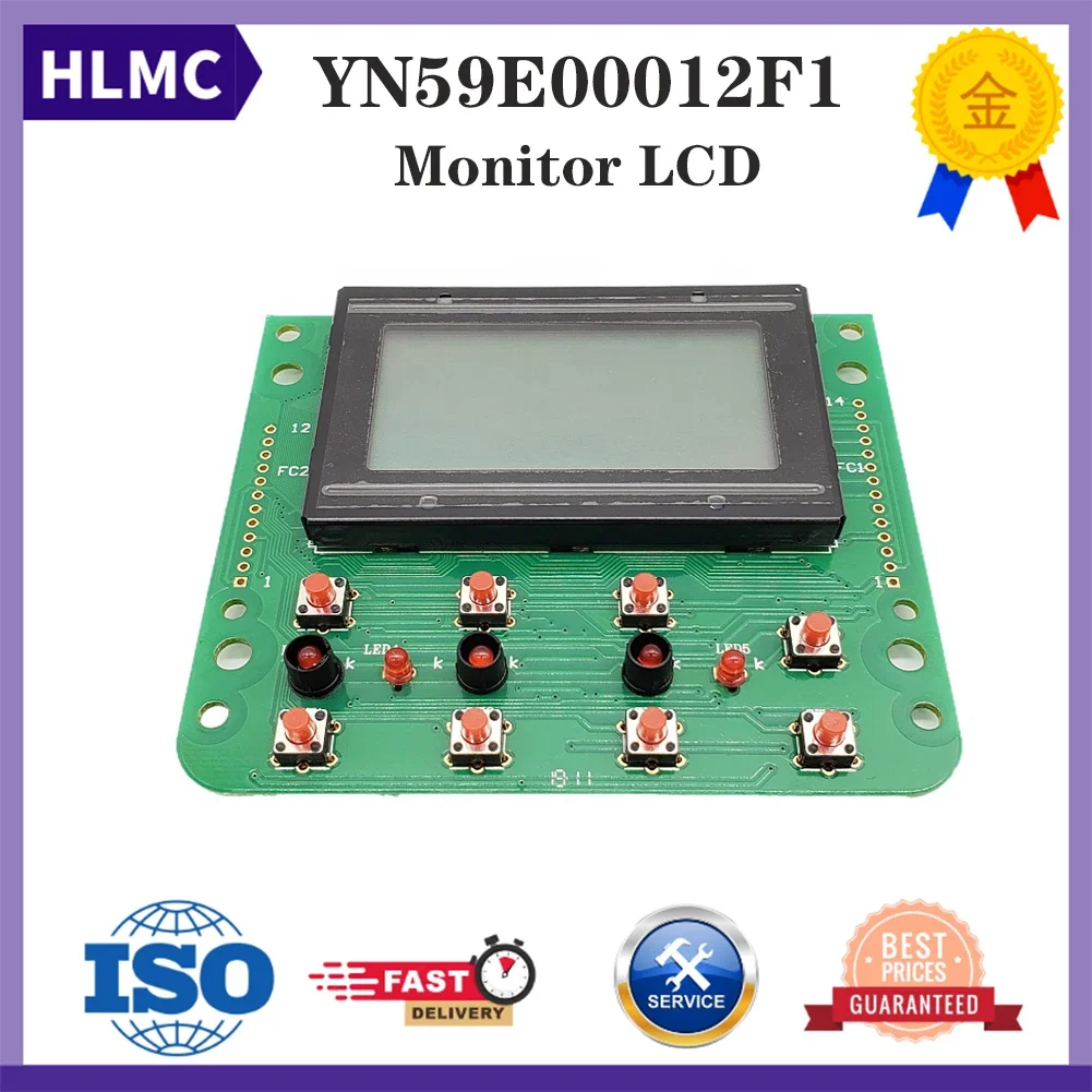 Excavator Display Screen Panel Monitor YN59E00012F1 YN59E00012F2 YN59E00012F3 SK200-6E Monitor LCD