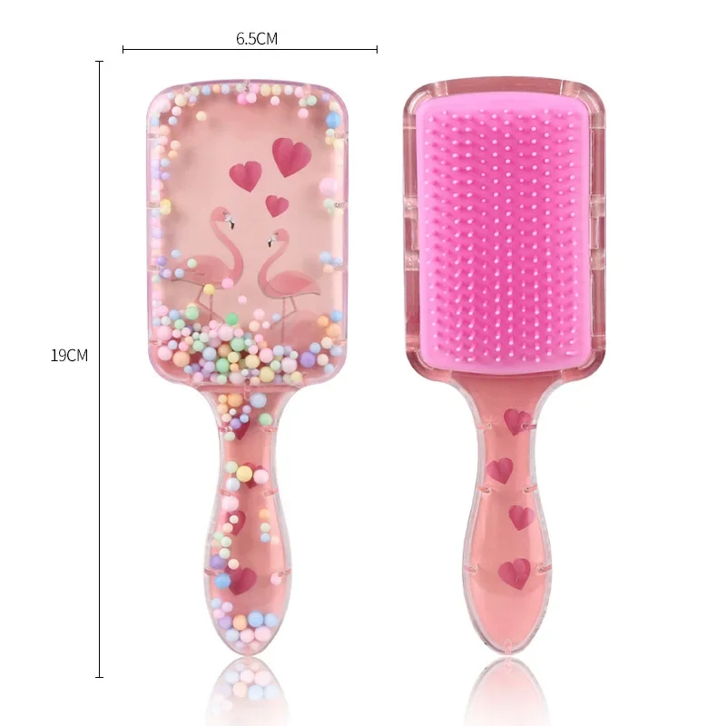 Cartoon Style Hair Brush Both Dry and Wet Massage Exfoliating Hair Brush Suitable Both Men and Women,Special for Real Hair Wigs image 6