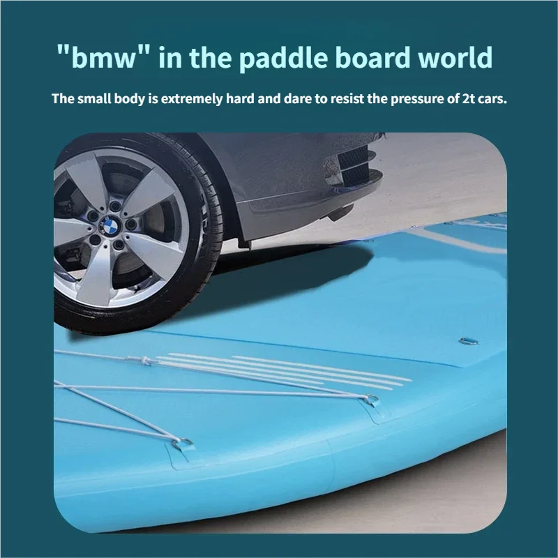 Portable PVC Material Eco-Friendly Inflatable All-Around Paddle Board Wave Surfing High Stability Multi-Certified