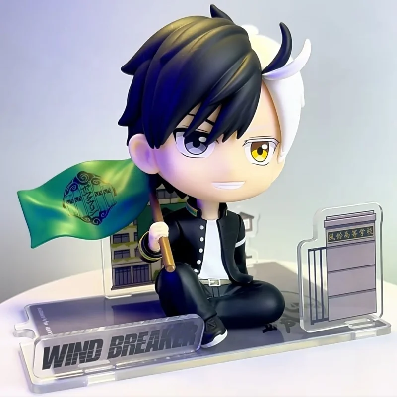 

Новый натуральный ветрокол, аниме-фигурка Харука Сакура, модель, украшение для рабочего стола, 12 см, игрушки для сидения, периферийные устройства, подарок на день рождения