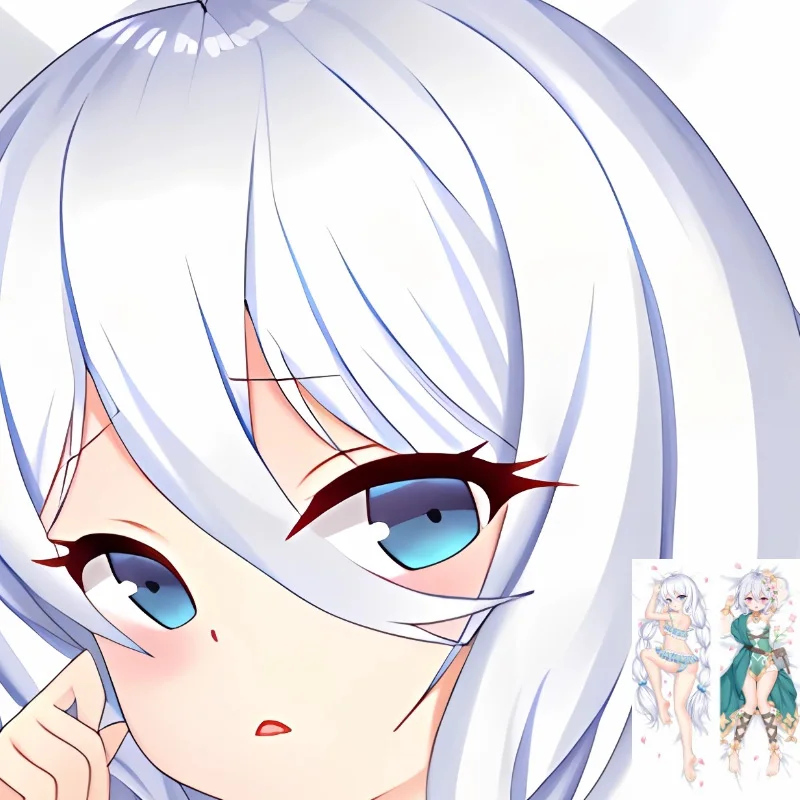 

DIY индивидуальный аниме Kokkoro Natsume Kokoro Dakimakura наволочка обнимающая наволочка для тела домашние постельные принадлежности дропшиппинг