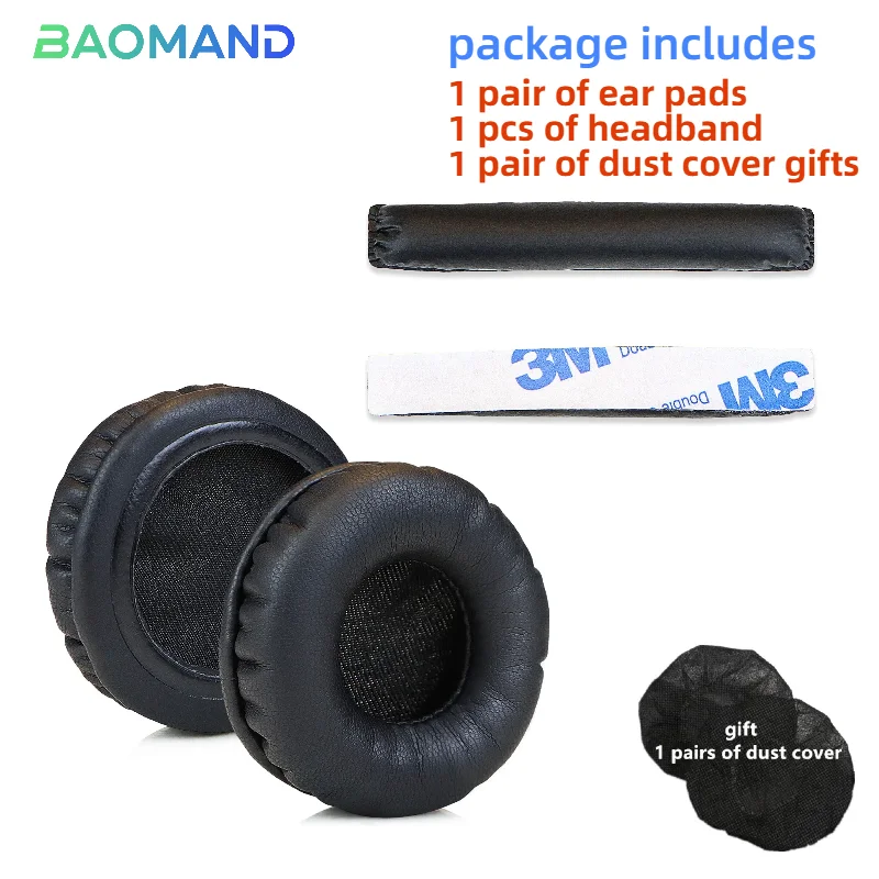 1 Set Ikat Kepala Bantalan Telinga Pengganti untuk Sennheiser PX100 PX80 PX90 Headphone Sarung Bantal Telinga Busa Memori