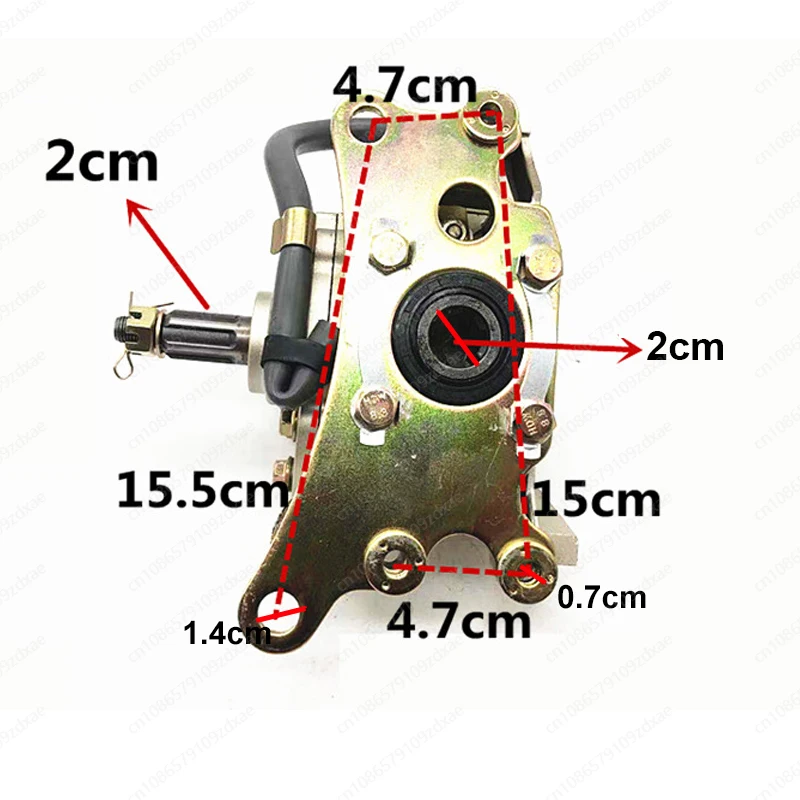 Imagem -04 - Sobressalentes para Motor de Motocicleta cg 125cc 150cc 175cc 200cc 300cc 350cc Caixa de Engrenagens Reversa para Atv Triciclo Buggy go Cart Peças