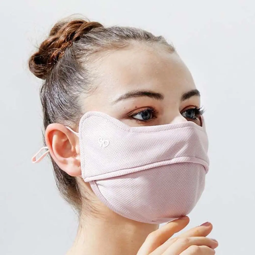 

Anti-UV Face Cover Ice Silk Mask UV Protection Face Shield Sunscreen Mask Summer Face Scarves Summer Face Cover Cycling