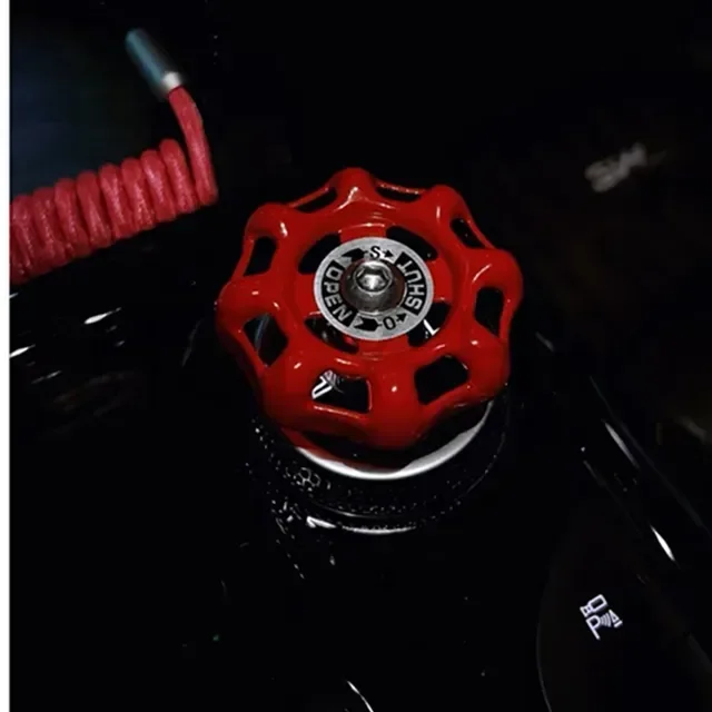 Internet celebrity central control knob industrial valve switch sticker, General Car one click start button interior decoration