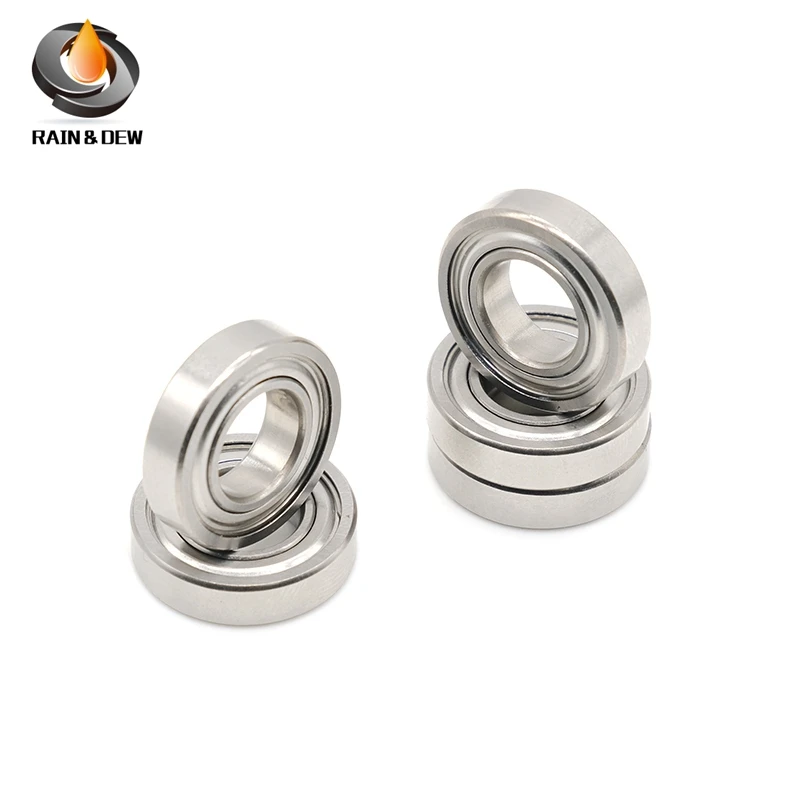 2Pcs S6701ZZ CB Thin Section Bearing 12*18*4 mm ABEC-7 For RC Stainless Steel Hybrid Ceramic Bearings Fishing Reels 6701ZZ