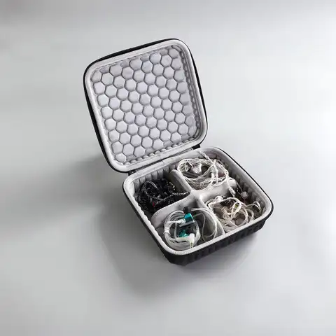 HiFi Kulaklık Kulaklıklar Sert Kabuk IEM Taşıma Çantası Darbeye Dayanıklı Taşınabilir Depolama Organizatör Kutusu Hediyeler Sony IER-Z1R M7 M9