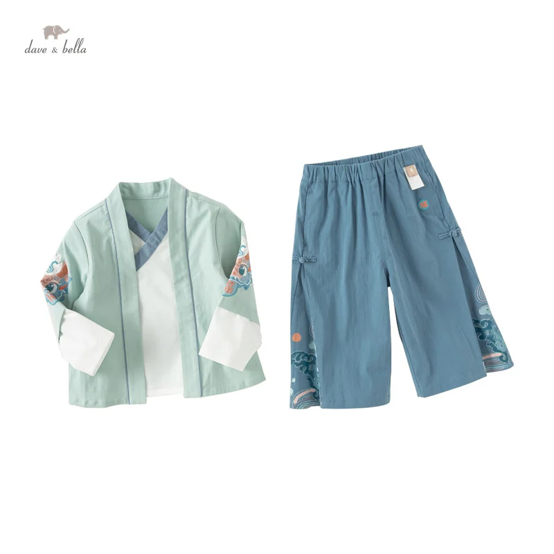 

Dave Bella Chinese Style Suit Costumes Children Traditional Boys Clothing Hanfu Baby Robe Set Kids Boys Suit DB3241480